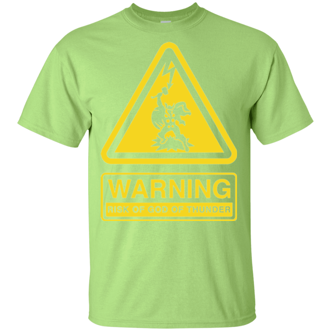 T-Shirts Mint Green / YXS God of Thunder Youth T-Shirt