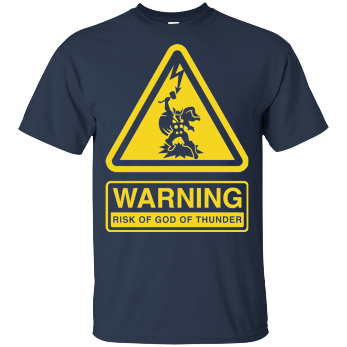 T-Shirts Navy / YXS God of Thunder Youth T-Shirt