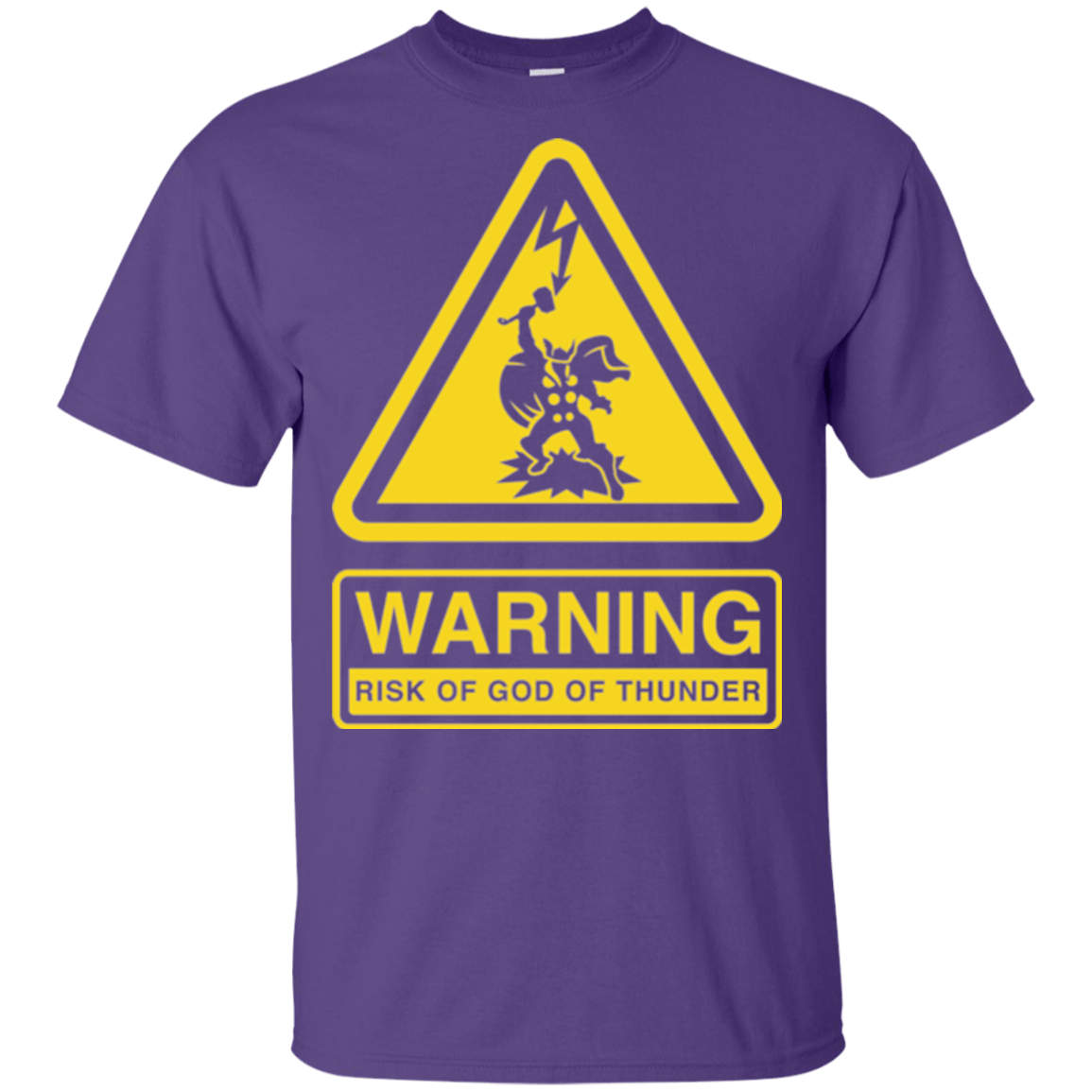 T-Shirts Purple / YXS God of Thunder Youth T-Shirt