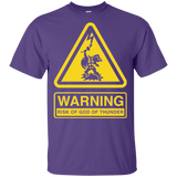 T-Shirts Purple / YXS God of Thunder Youth T-Shirt
