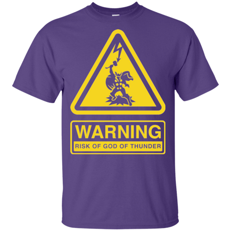 T-Shirts Purple / YXS God of Thunder Youth T-Shirt