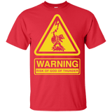 T-Shirts Red / YXS God of Thunder Youth T-Shirt