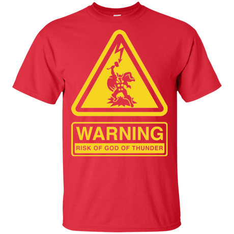 T-Shirts Red / YXS God of Thunder Youth T-Shirt