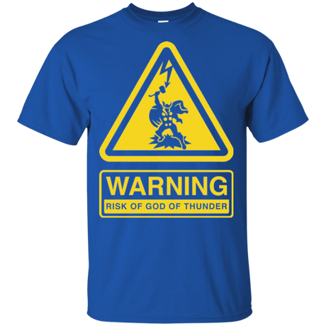 T-Shirts Royal / YXS God of Thunder Youth T-Shirt