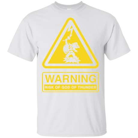 T-Shirts White / YXS God of Thunder Youth T-Shirt