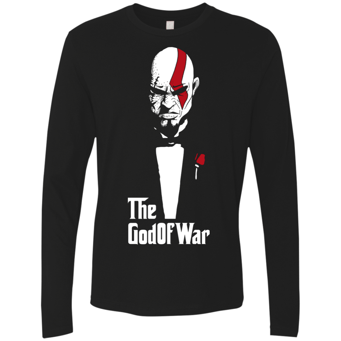 T-Shirts Black / S God of War Men's Premium Long Sleeve