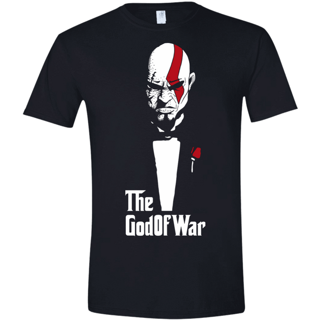 T-Shirts Black / X-Small God of War Men's Semi-Fitted Softstyle