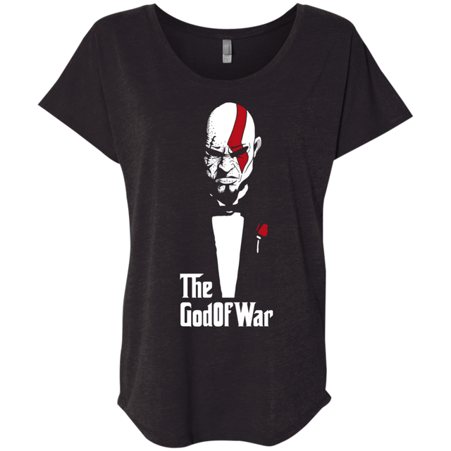 T-Shirts Vintage Black / X-Small God of War Triblend Dolman Sleeve