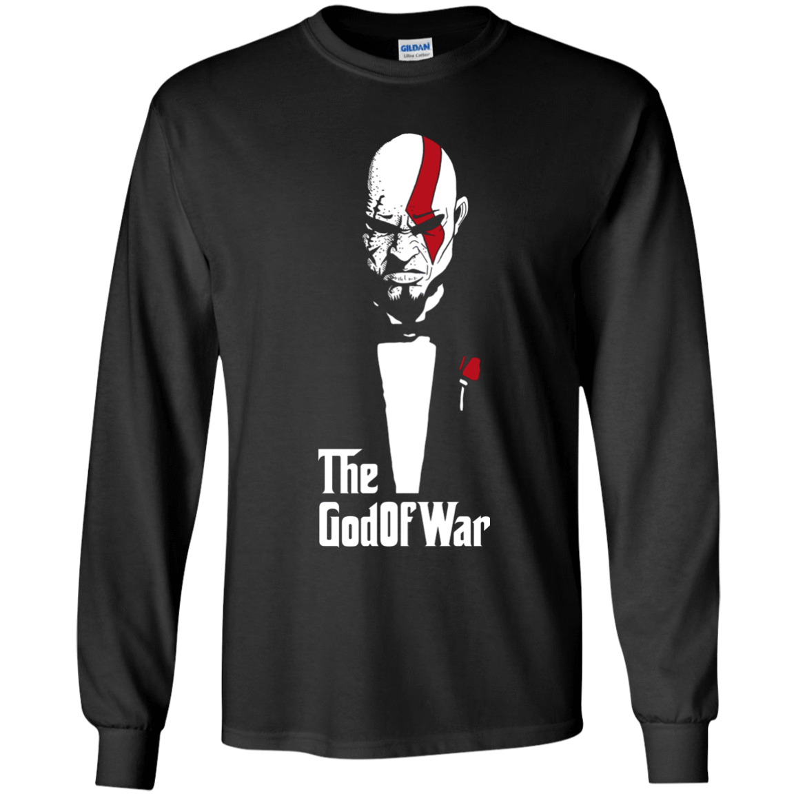 T-Shirts Black / YS God of War Youth Long Sleeve T-Shirt