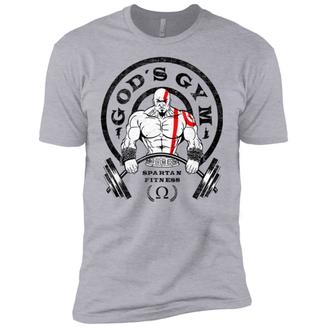 T-Shirts Heather Grey / YXS God's Gym Boys Premium T-Shirt