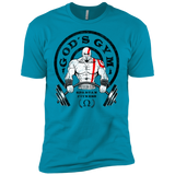 T-Shirts Turquoise / YXS God's Gym Boys Premium T-Shirt