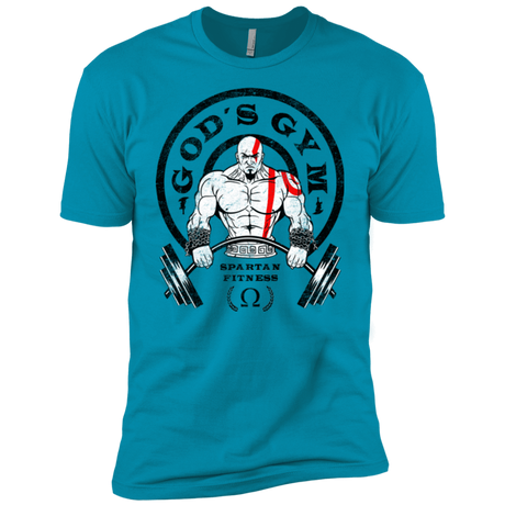T-Shirts Turquoise / YXS God's Gym Boys Premium T-Shirt