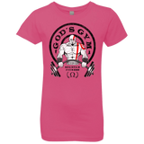 T-Shirts Hot Pink / YXS God's Gym Girls Premium T-Shirt