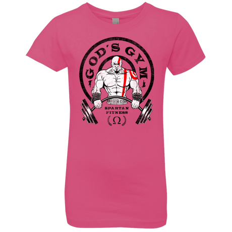 T-Shirts Hot Pink / YXS God's Gym Girls Premium T-Shirt