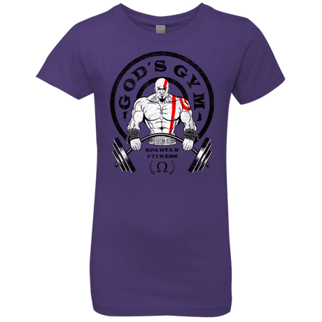 T-Shirts Purple Rush / YXS God's Gym Girls Premium T-Shirt