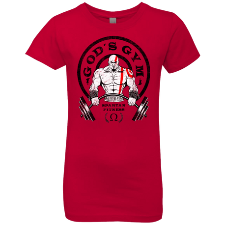 T-Shirts Red / YXS God's Gym Girls Premium T-Shirt