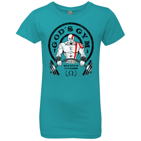 T-Shirts Tahiti Blue / YXS God's Gym Girls Premium T-Shirt