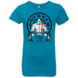 T-Shirts Turquoise / YXS God's Gym Girls Premium T-Shirt