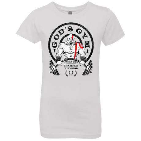 T-Shirts White / YXS God's Gym Girls Premium T-Shirt