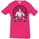 T-Shirts Hot Pink / 6 Months God's Gym Infant Premium T-Shirt