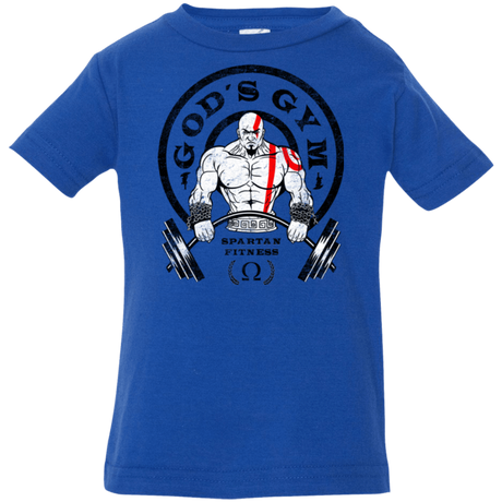 T-Shirts Royal / 6 Months God's Gym Infant Premium T-Shirt