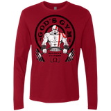 T-Shirts Cardinal / Small God's Gym Men's Premium Long Sleeve