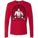 T-Shirts Red / Small God's Gym Men's Premium Long Sleeve