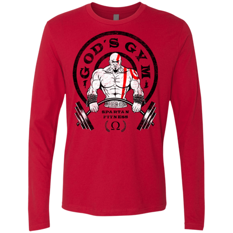 T-Shirts Red / Small God's Gym Men's Premium Long Sleeve