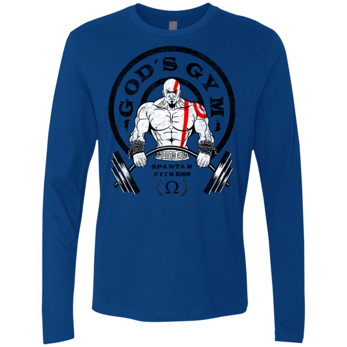 T-Shirts Royal / Small God's Gym Men's Premium Long Sleeve