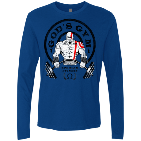 T-Shirts Royal / Small God's Gym Men's Premium Long Sleeve