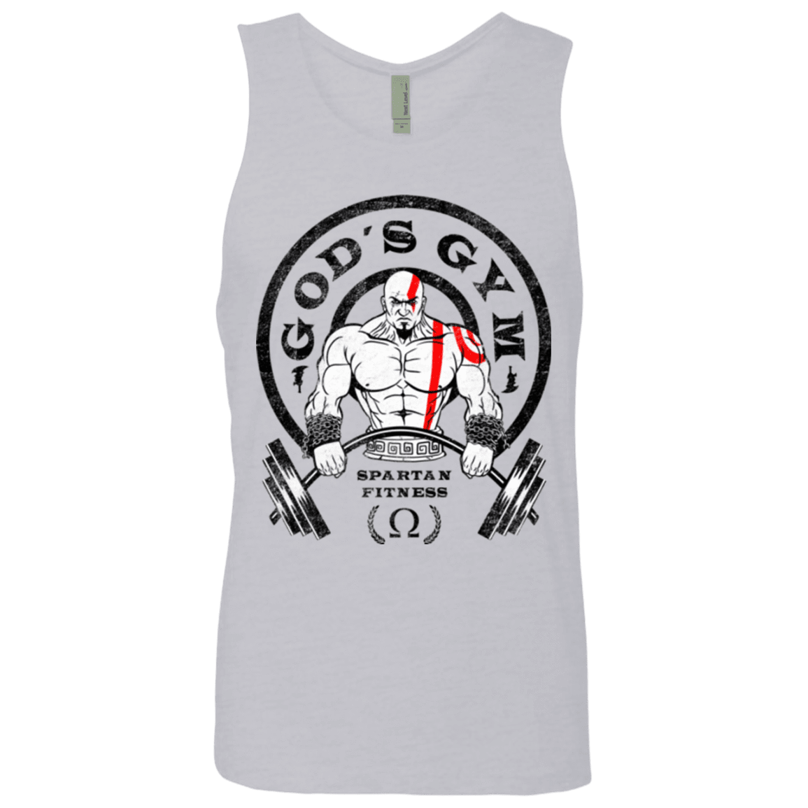 T-Shirts Heather Grey / Small God's Gym Men's Premium Tank Top