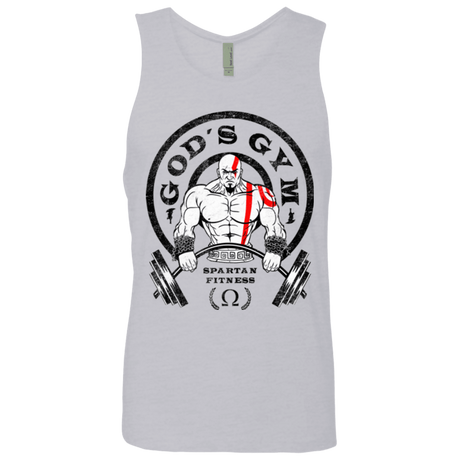 T-Shirts Heather Grey / Small God's Gym Men's Premium Tank Top