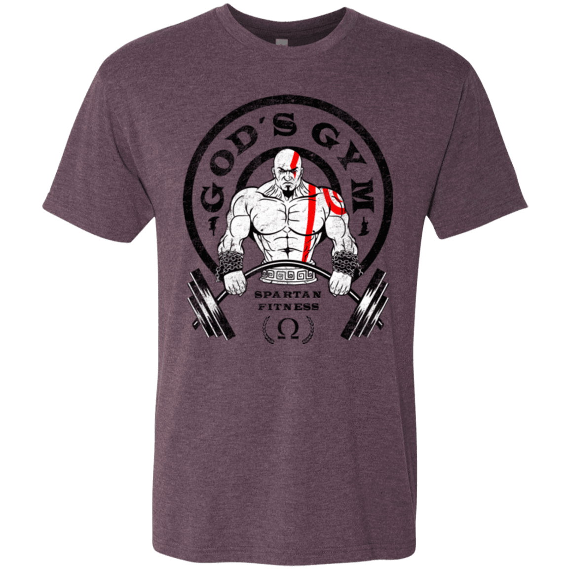 T-Shirts Vintage Purple / Small God's Gym Men's Triblend T-Shirt
