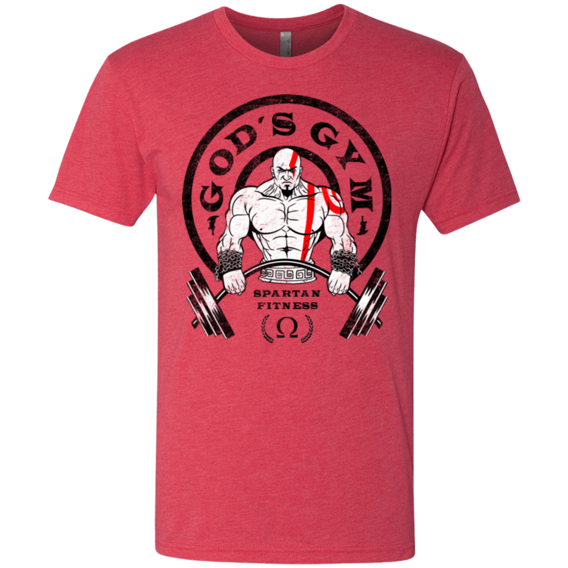 T-Shirts Vintage Red / Small God's Gym Men's Triblend T-Shirt