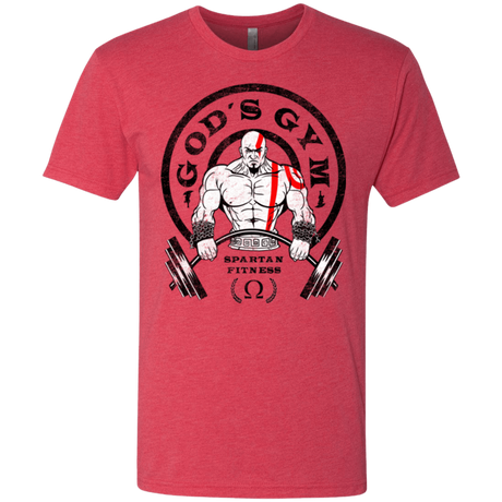 T-Shirts Vintage Red / Small God's Gym Men's Triblend T-Shirt
