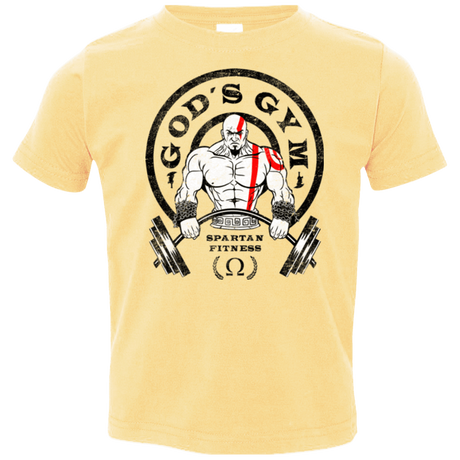 T-Shirts Butter / 2T God's Gym Toddler Premium T-Shirt