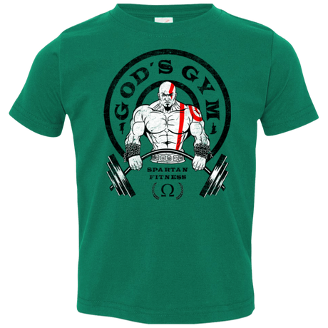 T-Shirts Kelly / 2T God's Gym Toddler Premium T-Shirt