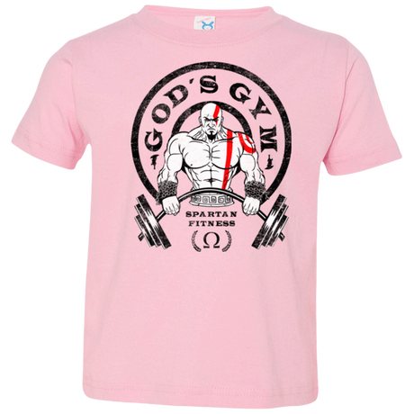 T-Shirts Pink / 2T God's Gym Toddler Premium T-Shirt