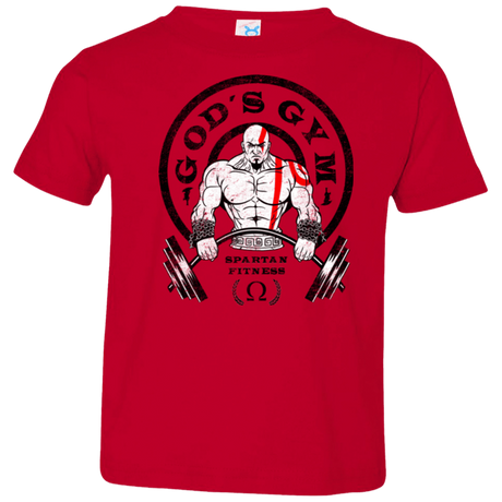 T-Shirts Red / 2T God's Gym Toddler Premium T-Shirt