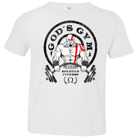 T-Shirts White / 2T God's Gym Toddler Premium T-Shirt