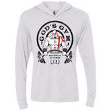 T-Shirts Heather White / X-Small God's Gym Triblend Long Sleeve Hoodie Tee