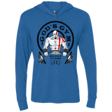 T-Shirts Vintage Royal / X-Small God's Gym Triblend Long Sleeve Hoodie Tee