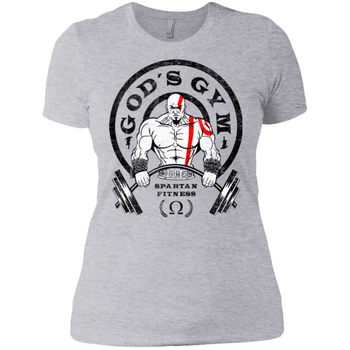 T-Shirts Heather Grey / X-Small God's Gym Women's Premium T-Shirt