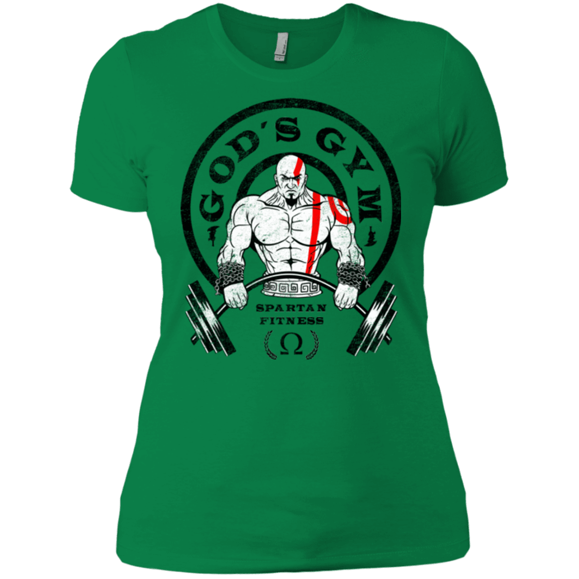 T-Shirts Kelly Green / X-Small God's Gym Women's Premium T-Shirt