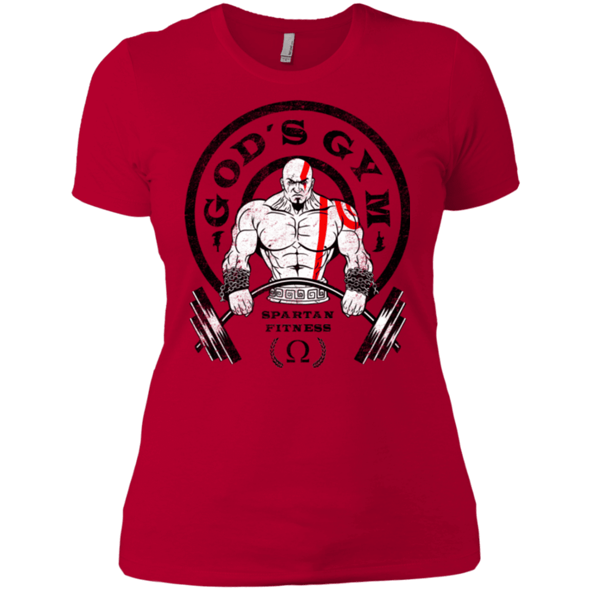 T-Shirts Red / X-Small God's Gym Women's Premium T-Shirt