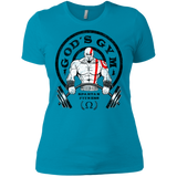 T-Shirts Turquoise / X-Small God's Gym Women's Premium T-Shirt