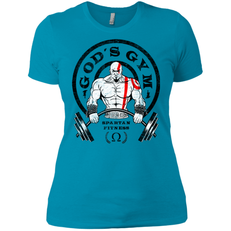 T-Shirts Turquoise / X-Small God's Gym Women's Premium T-Shirt