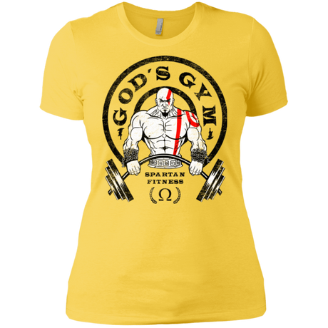 T-Shirts Vibrant Yellow / X-Small God's Gym Women's Premium T-Shirt