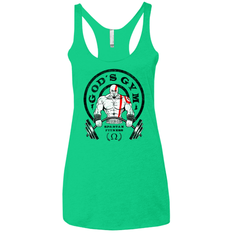 T-Shirts Envy / X-Small God's Gym Women's Triblend Racerback Tank