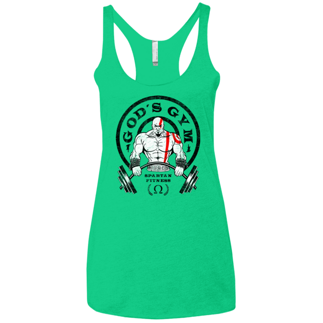 T-Shirts Envy / X-Small God's Gym Women's Triblend Racerback Tank